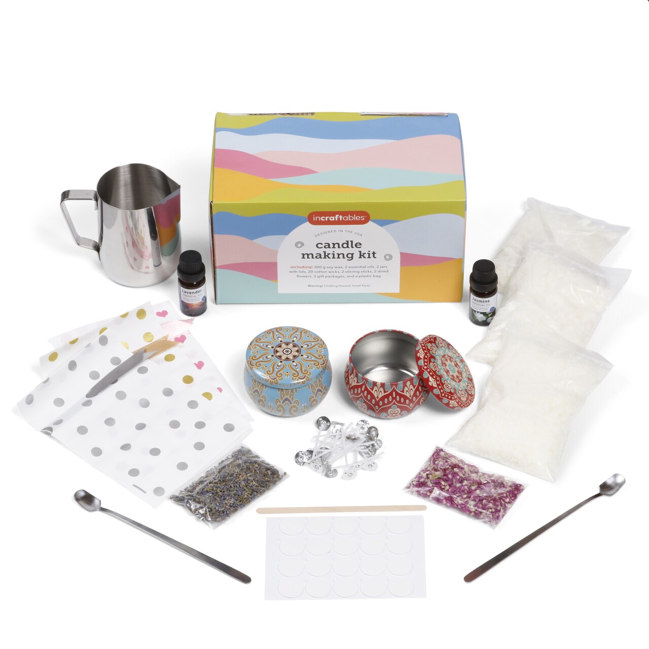  Candle Making Kit, DIY Candle Making Supplies Include